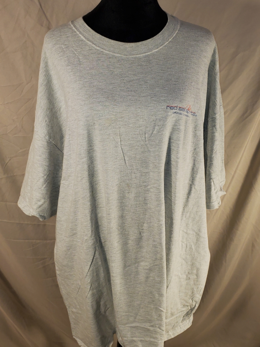 Red Sea Sports Light Gray Men's Crewneck T-Shirt 2XL
